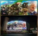 عکس/ جدیدترین دیوارنگاره میدان ولیعصر(عج)