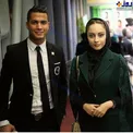 عکس یادگاری ترلان پروانه و رونالدو + عکس