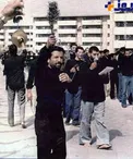 عکس/مداحی خلبان شهید بابایی در دسته زنجیرزنی
