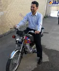 عکس/ وزیر ارتباطات سوار بر موتور
