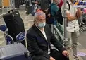 انتشار تصویری از سفر نتانیاهو به امریکا بدون محافظ / دفتر بنت: سفر او شخصی بوده