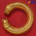 عکسی از دستبند طلای هخامنشی