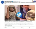 دختری که مجبور است با کلاه فضانوردی زندگی کند!+عکس