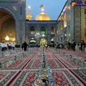 عکس/ لحظات افطار اولین روز اعتکاف در مسجد گوهرشاد
