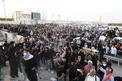 زائران اربعین حسینی در مرز شلمچه +عکس