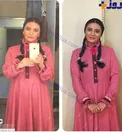 خانم بازیگر در لباسی عجیب و دور از انتظار + عکس