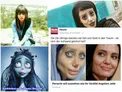 دختر ایرانی بعد از 50 عمل جراحی به جای آنجلینا جولی، عروس مرده شد+عکس