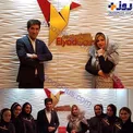 تبلیغ نیوشا ضیغمی برای آژانس مسافربری! عکس