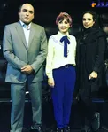 بولیز و شلوار عجیب خانم بازیگر و همسر معروفش+عکس