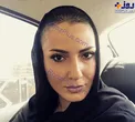 مدل عجیب و غریب موهای خانم بازیگر/عکس