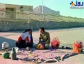 بساط سیزده به در مادر و فرزند در کنار پادگان+عکس
