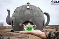 عکس/ ساخت خانه ای به شکل قوری