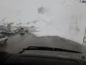 عکس/ ریزش بهمن در محدوده تونل کندوان جاده چالوس