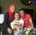 تولد خانم بازیگر ایرانی