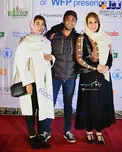 فاطمه گودرزی و عروس و پسرش در روز جهانی غذا+عکس