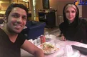 عکسی دیده نشده از زندگی خصوصی فوتبالیست معروف و همسرش