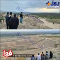 تماشاگران جنگ آذربایجان و ارمنستان در لب مرز اصلاندوز!+عکس