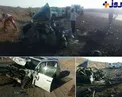 تصاویری از تصادف هاشم زایی، نماینده تهران در حوالی اردکان