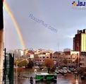 عکس/ از زیبایی‌های تهران بعد از یک روز بارونی