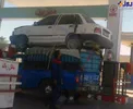 حمل عجیب و غریب پراید با نیسان! + عکس