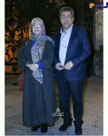 تهیه کننده معروف در کنار همسر کارگردانش + عکس