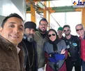 بازیگران معروف زن و مرد در پشت صحنه یک فیلم +عکس