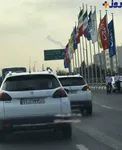 عکس/ حضور پژو ۲۰۰۸ در خیابان‌های تهران