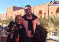 خانم بازیگر ایرانی و شوهر آمریکایی اش/عکس