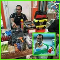 عکس/ قهرمان دو دوره پارالمپیک در حال دست فروشی در بندر گناوه!