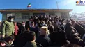 قالیباف در روستای محروم لبد در شهرستان کوهرنگ/عکس