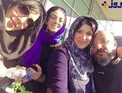 ژست عجیب زن و شوهر بازیگر در یک سلفی با هنرمندان+عکس
