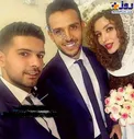 مراسم ازدواج فوتبالیست مشهور با خانم بازیگر+عکس