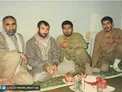 عکس/ سفره شب یلدا حاج قاسم در جبهه
