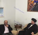 ديدار محسن تنابنده با سيد حسن خميني+عکس