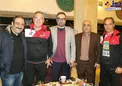 عکس/حضور مهران غفوریان و میناوند در اردوی پرسپولیس در شب دربی ۸۶