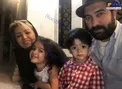 مجید صالحی در کنار همسر و فرزندانش+عکس