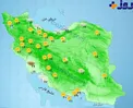 وضعیت آب و هوای مناطق مختلف کشور+ نقشه