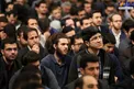 عکس/ تیپ جالب جوان نخبه در دیدار با رهبر انقلاب