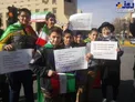 عکسی جالب از توریست چینی در جمع راهپیمایان 22 بهمن/عکس