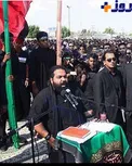 عكس/ مداحي رضا صادقي در بندرعباس