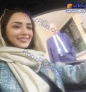 تصویری از بهنوش طباطبایی و پدرش