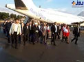 آیت الله آملی لاریجانی برای بازدید مناطق زلزله زده واردرکرمانشاه شد/عکس