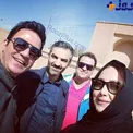 عکس/ سلفی آقای مجری و خانم بازیگر معروف