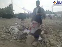 عکس/حرکت مردم به سمت جایگاه سخنرانی رهبر انقلاب در سرپل ذهاب