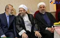 سران سه قوه در عروسی پسر رئیس مجلس +عکس