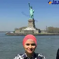 عکس/ بانوی موتور سوار ایرانی در آمریکا