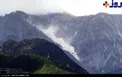 تصویری عجیب از رانش کوه