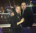 عکسی دیده نشده از خواننده مشهور و همسرش