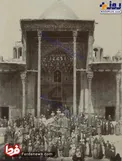 حرم امام حسین در سال ۱۲۹۰ شمسی/عکس