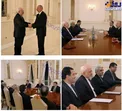 تصاویری از دیدار ظریف با الهام علی اف رئیس جمهوری آذربایجان - باکو